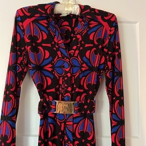 Beautiful Cache Long Sleeve Dress.  Sz S